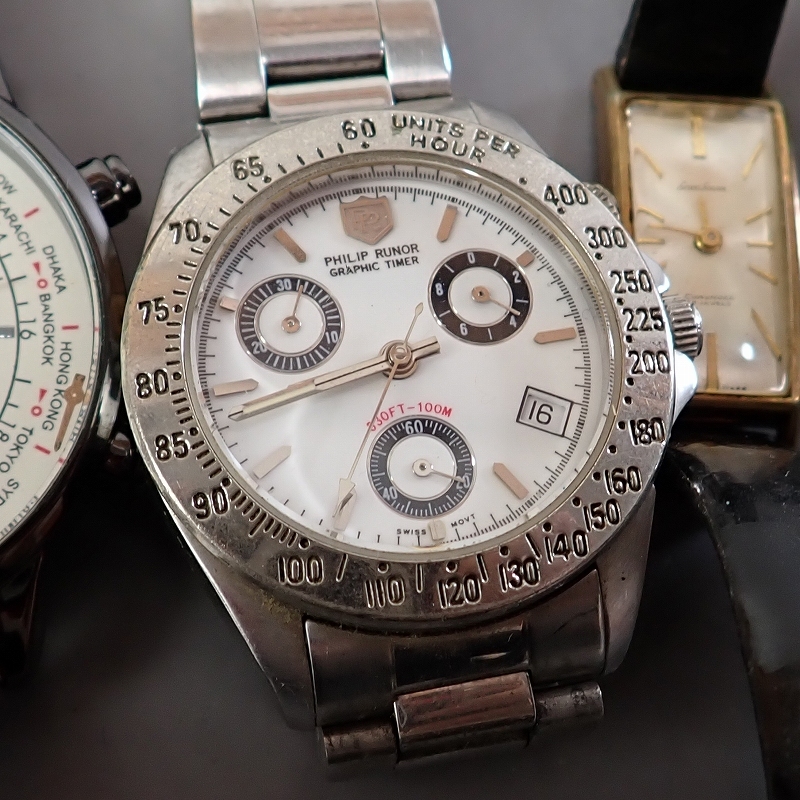 AC-4246◆SEIKO オリエント 自動巻 テクノス ELGIN など 腕時計まとめて 手巻 クオーツ メンズレディースの画像7