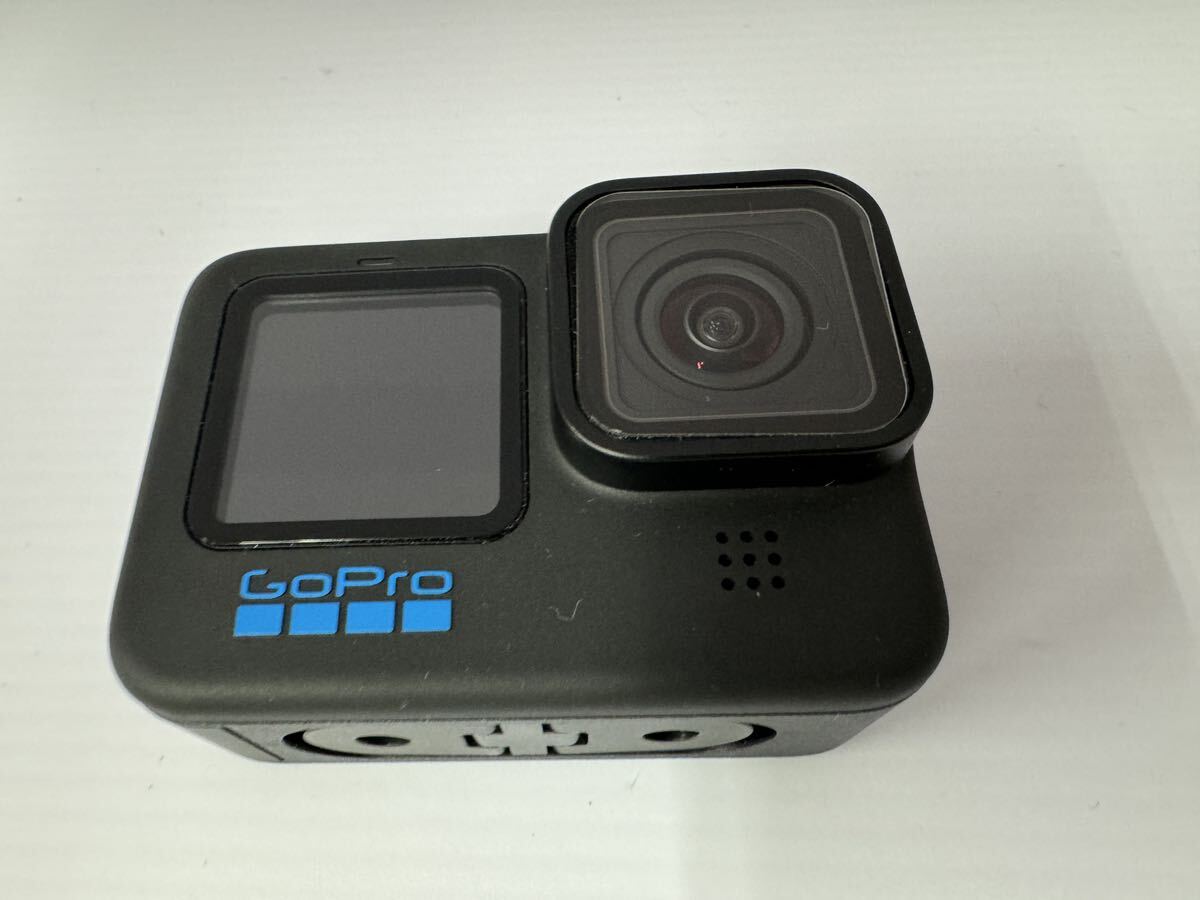 【43933.0421M】GoPro HERO10 BLACK 本体 ゴープロ 通電確認済み 中古品の画像2