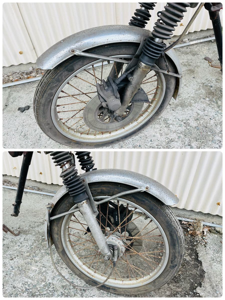 ☆福岡☆HONDA☆CB50☆仕上げベース☆部品取り☆中古☆古いバイク☆旧車☆昭和バイク☆の画像4