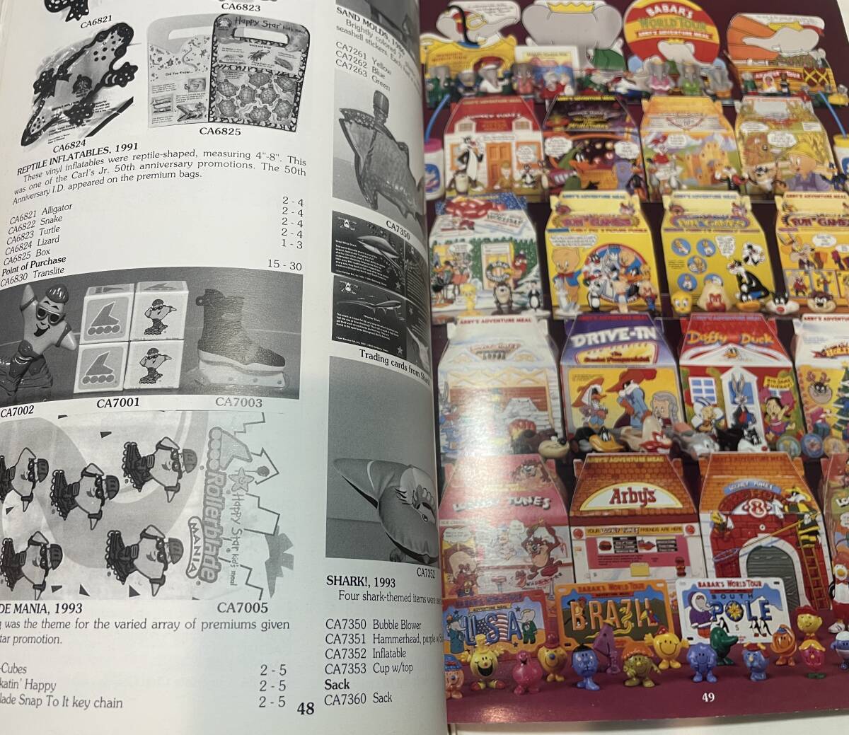 KId\'s Mealmi-ru toy collection collector book price book McDonald's Burger King 