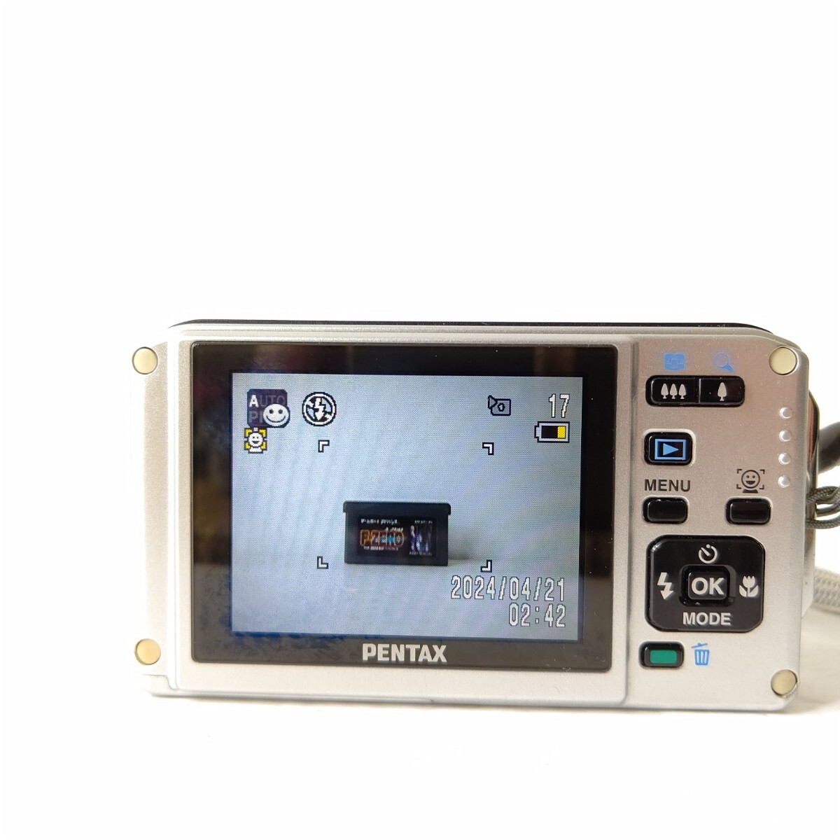 PENTAX　Optio　w60 デジタルカメラ　美品　1000万画素　カメラ_画像10