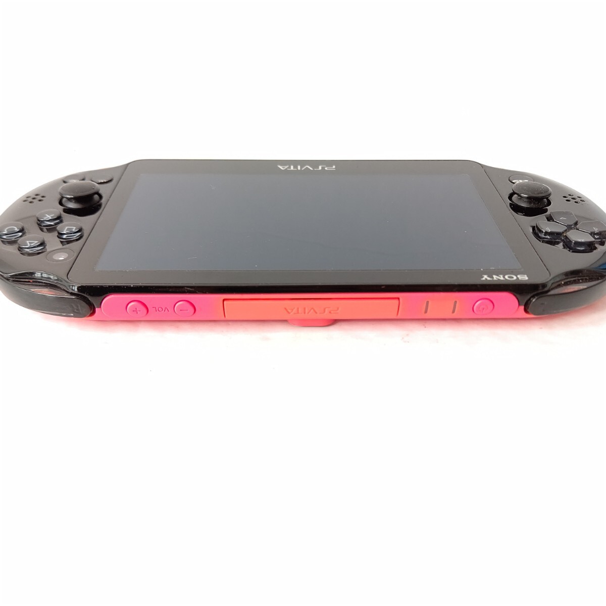 ソニー　psvita pch2000 ピンクブラック　画面極美品　ソニーゲーム機