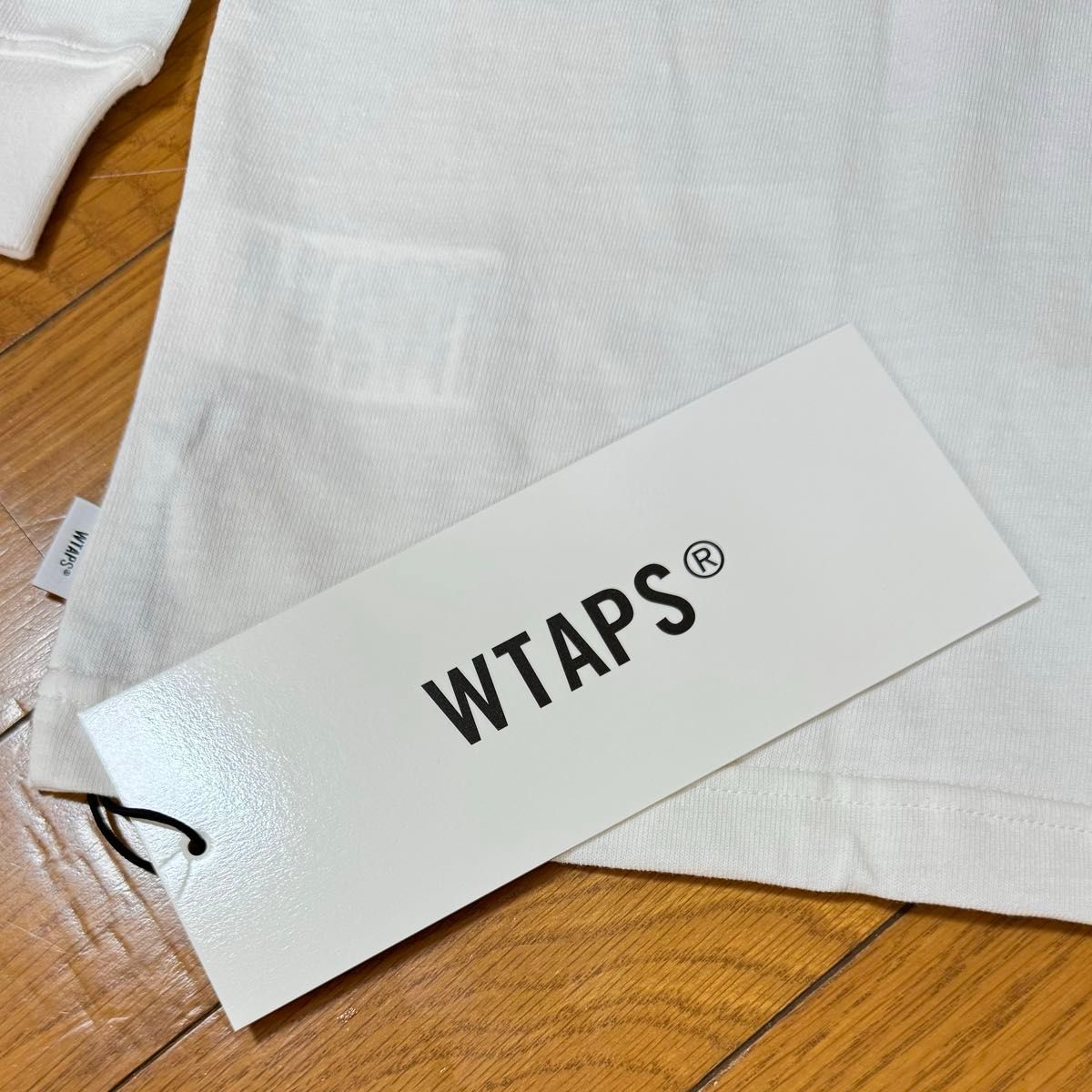 WTAPS OBJ 03 LS COTTON FORTLESS S 新品　国内 Tシャツ Tee ホワイト