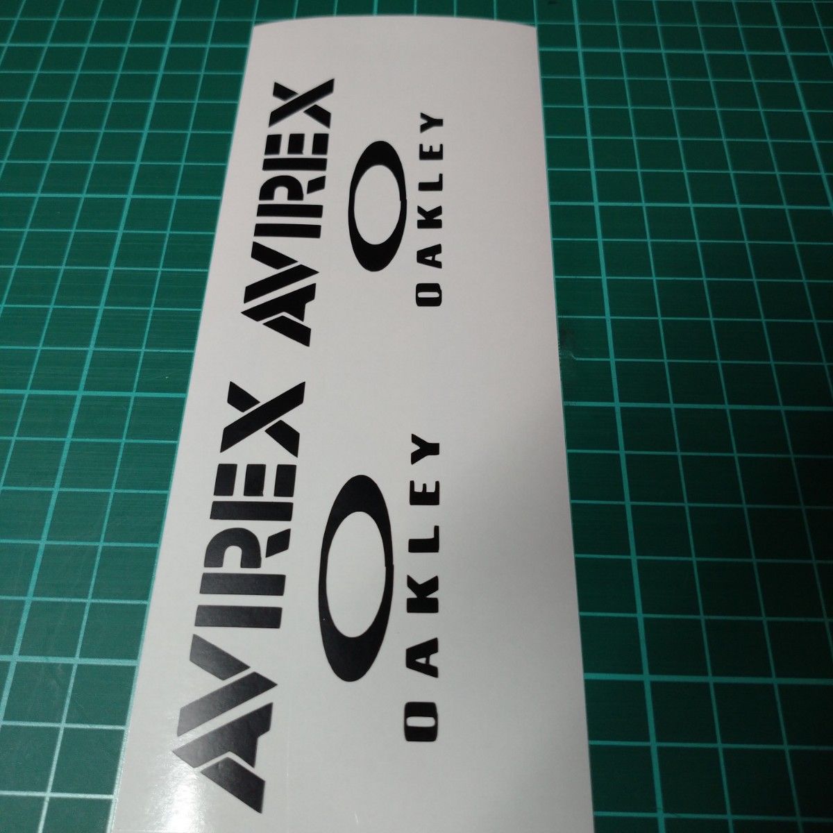 12色から選べる OAKLEY AVIREX ステッカー セット商品