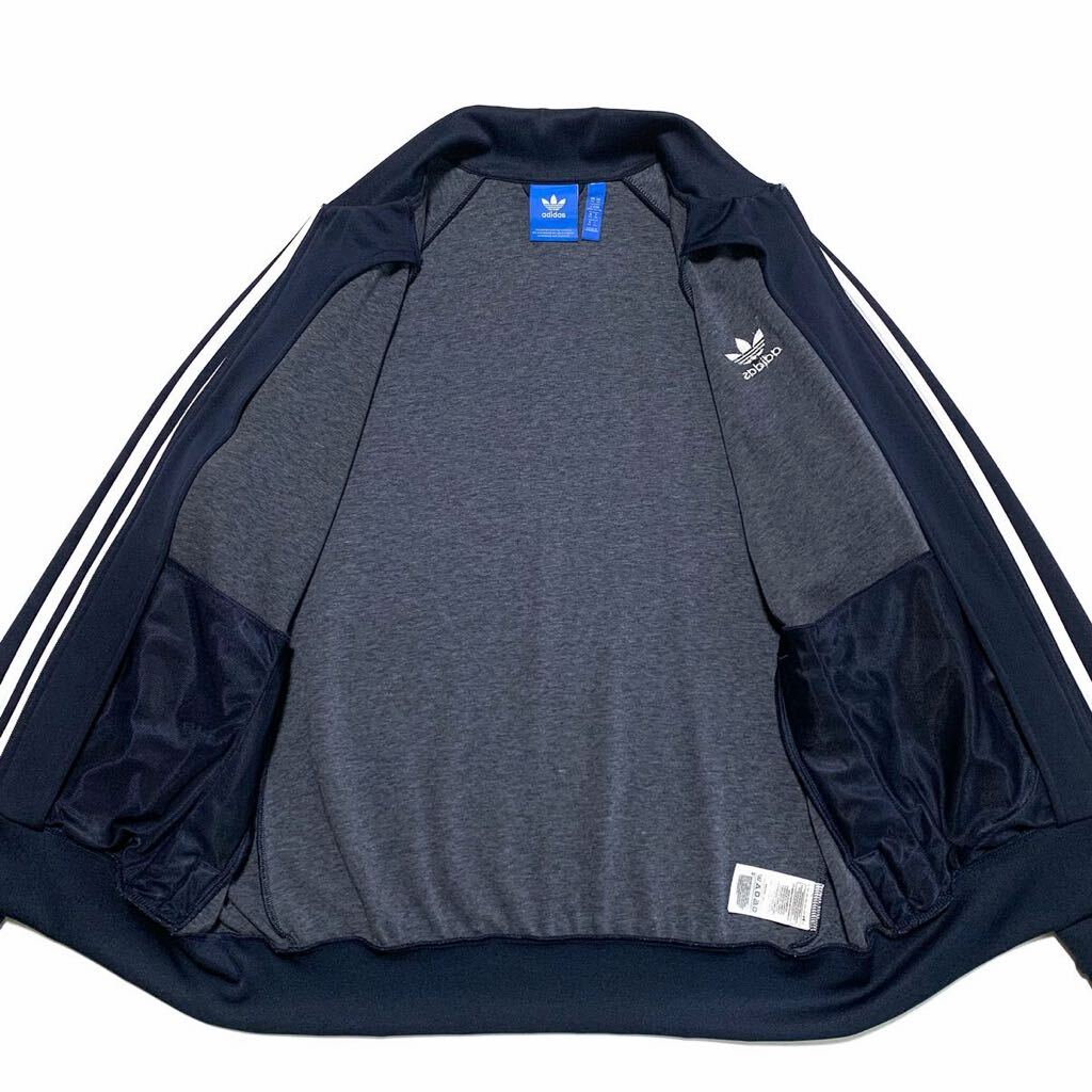 美品 アディダス adidas 刺繍ロゴ トラックジャケット 古着 男女 美品 アディダス adidas 刺繍ロゴ トラックジャケット 古着 男女