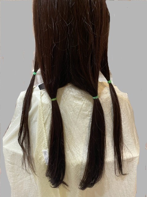 髪束 エクステンション ヘアドネーションの画像2