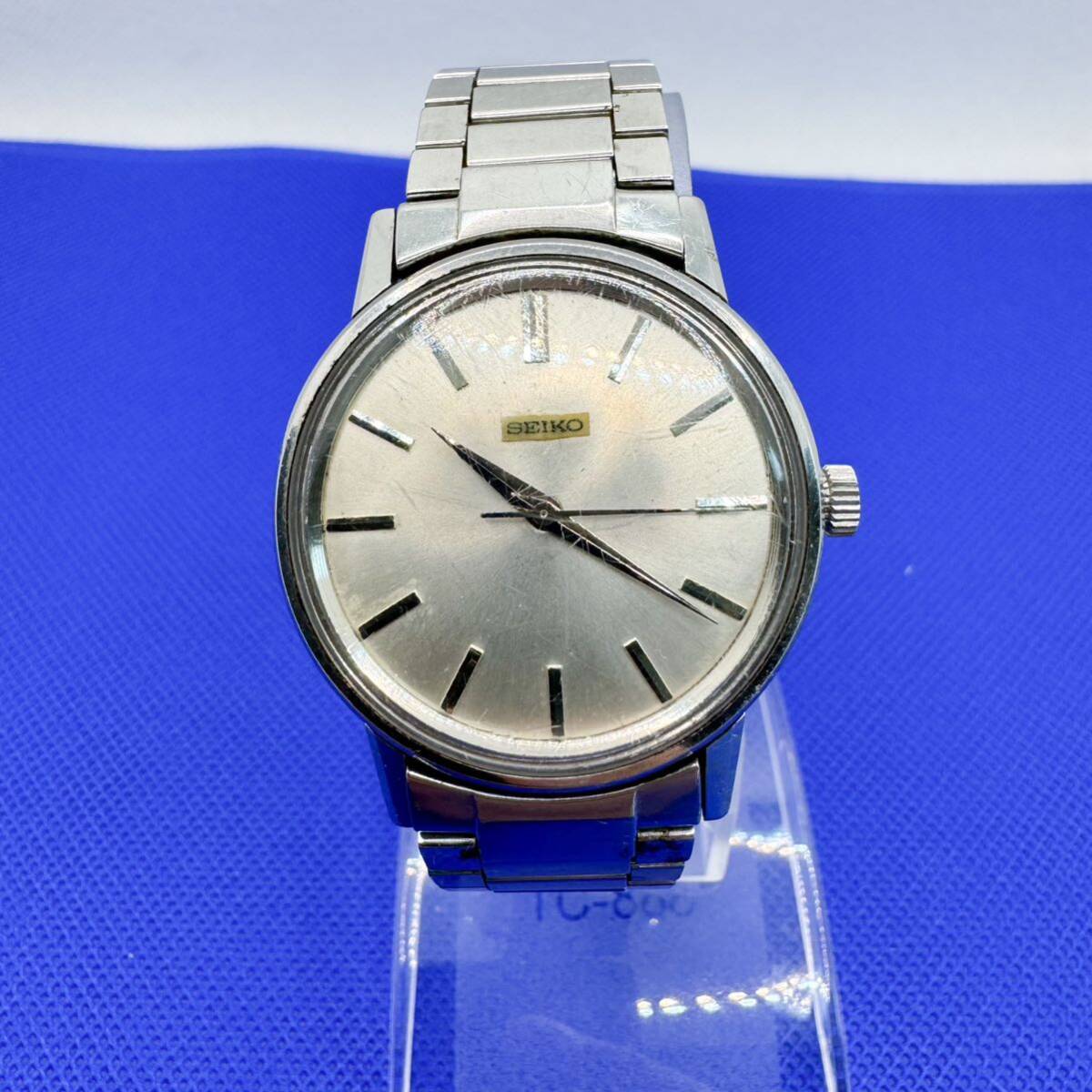 セイコー 腕時計 チャンピオン タツノオトシゴ ステンレス シルバー 85898 SEIKO 手巻き ヴィンテージ 時計の画像2