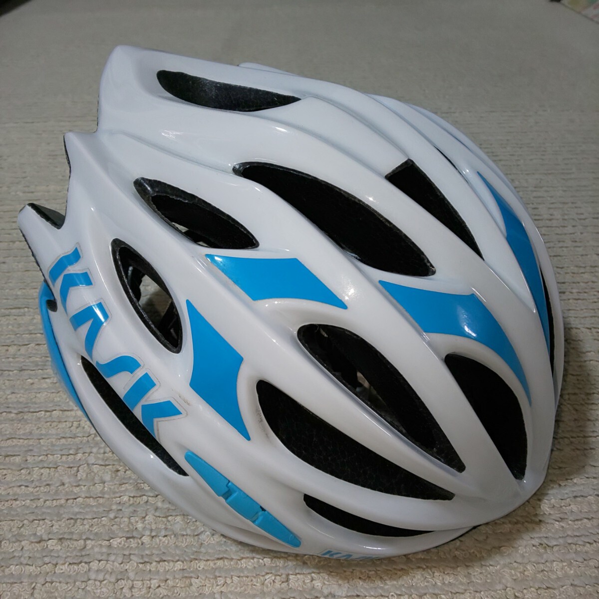 KASK MOJITO L 59～62㎝ ホワイト ロードバイク サイクリング 自転車 ヘルメットの画像2