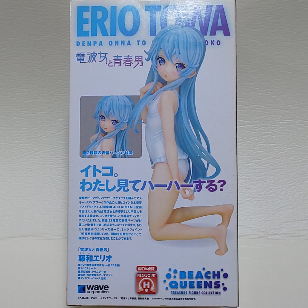 WAVE BEACH QUEENS 藤和エリオ 1/10スケール フィギュア 電波女と青春男 ウェーブ ビーチクイーンズ 完成品_画像2