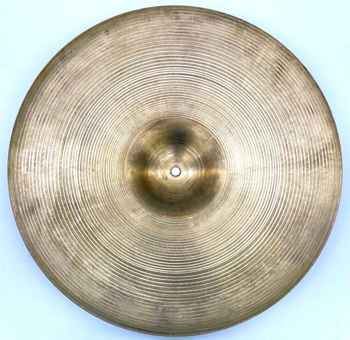 【14895】Zildjian ジルジャン シンバル 3枚セット THIN46cm MEDIUM41cm HEAVY51cm 割れヒビなし made in USA 中古品の画像9