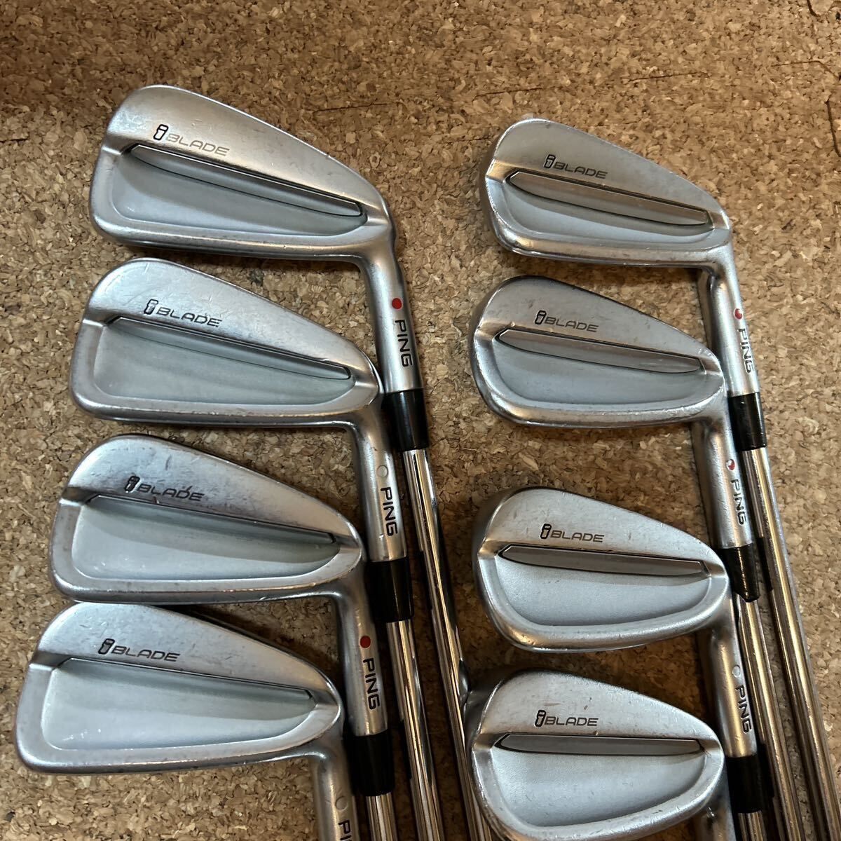 PING iBLADE 3 ~ W アイアンセット8本ドット赤DG S200 PING iBLADE 3 ~ W アイアンセット8本ドット赤DG S200