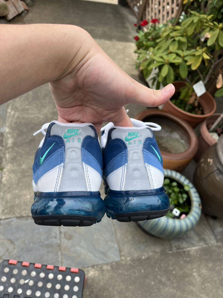 美品　vapormax95 ブルーグラデ　aj7292 100 ヴェイパー_画像7