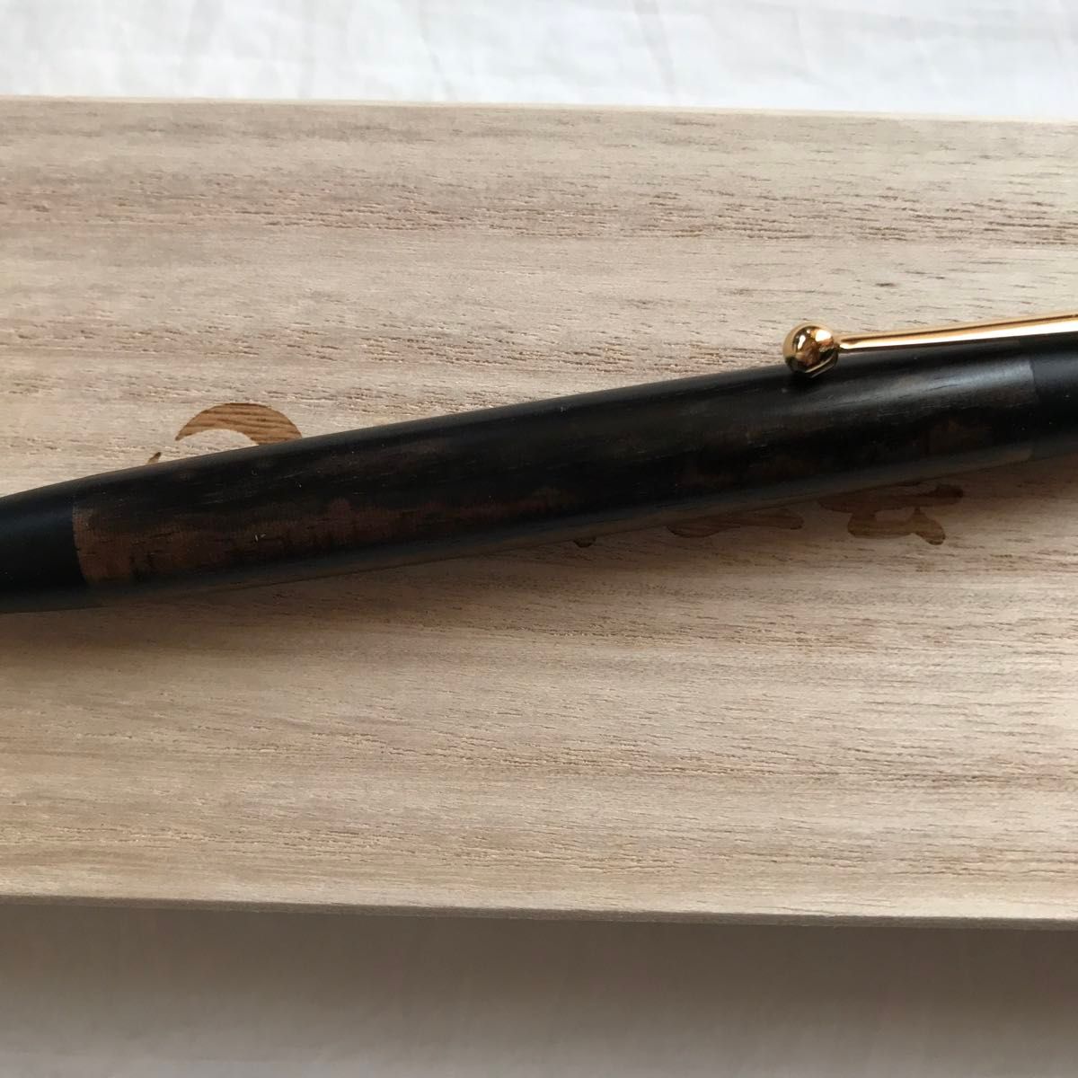 野原工芸 特上黒柿 スタンダード ボールペン 玉クリップ|Yahoo 野原工芸 特上黒柿 スタンダード ボールペン 玉クリップ|Yahoo