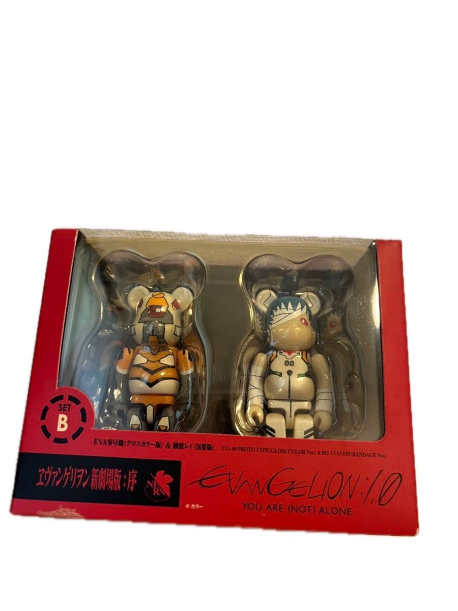 BE@RBRICK ベアブリック ヱヴァンゲリヲン新劇場版 序 破 BE@RBRICK ベアブリック ヱヴァンゲリヲン新劇場版 序 破