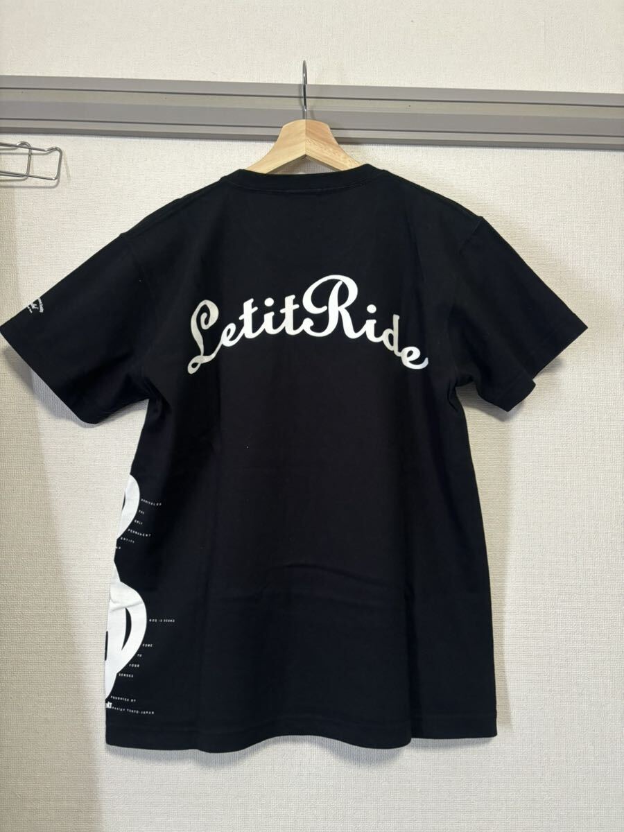 ★Let it Ride★UNRIVALED★コラボロゴT★ブラック★Mサイズ★ELT 半袖Tシャツ _画像2