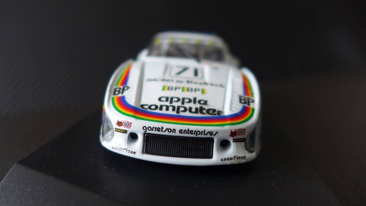【送料込み】QUARTZO 1/43 アップル ポルシェ ルマン 1980 Porsche Kremer K3 935 #71 Apple Computer Le Mans 1980の画像3