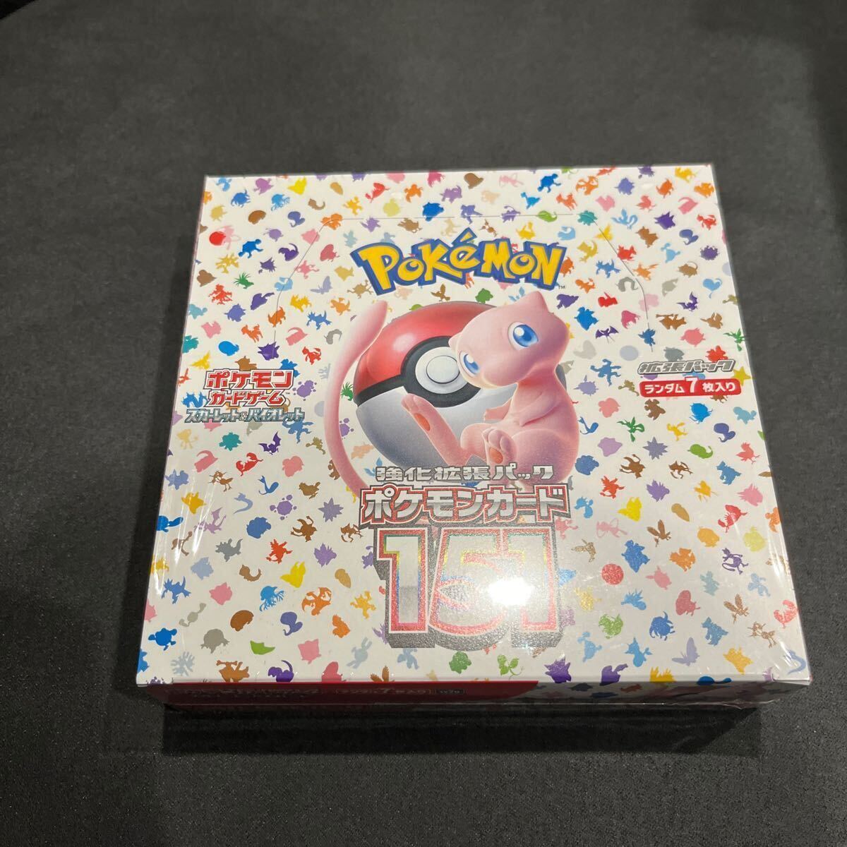 送料無料【シュリンク付き】ポケモンカードゲーム 151 1BOX 強化拡張パック 新品未開封④_画像1