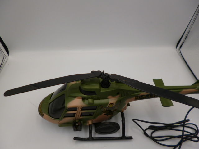 ドウシシャ スカイフォース イーグル ヘリコプター コックピットリモコン 動作未確認 激安1円スタートの画像4