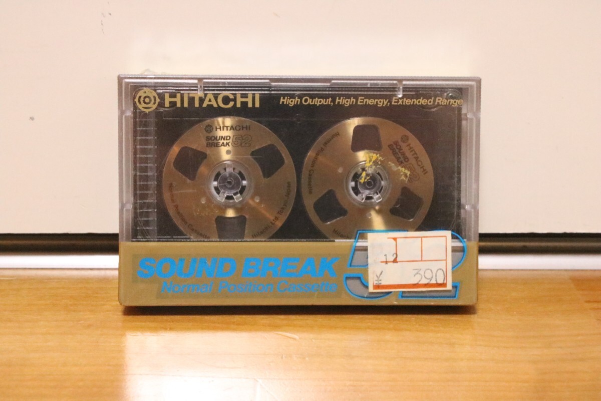 【新品未開封☆】日立 カセットテープ SOUND BREAK 52 オープンリール風 HITACHI Normal Position Cassette②_画像1