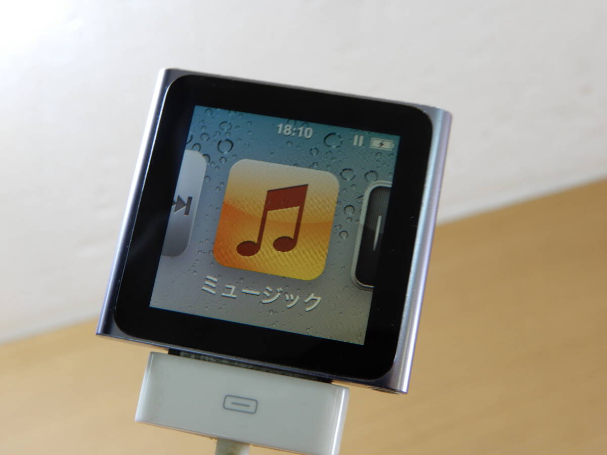 Y0425★\1～Apple/アップル 家庭用 iPod nano/デジタルオーディオプレイヤー 本体 第6世代の画像2