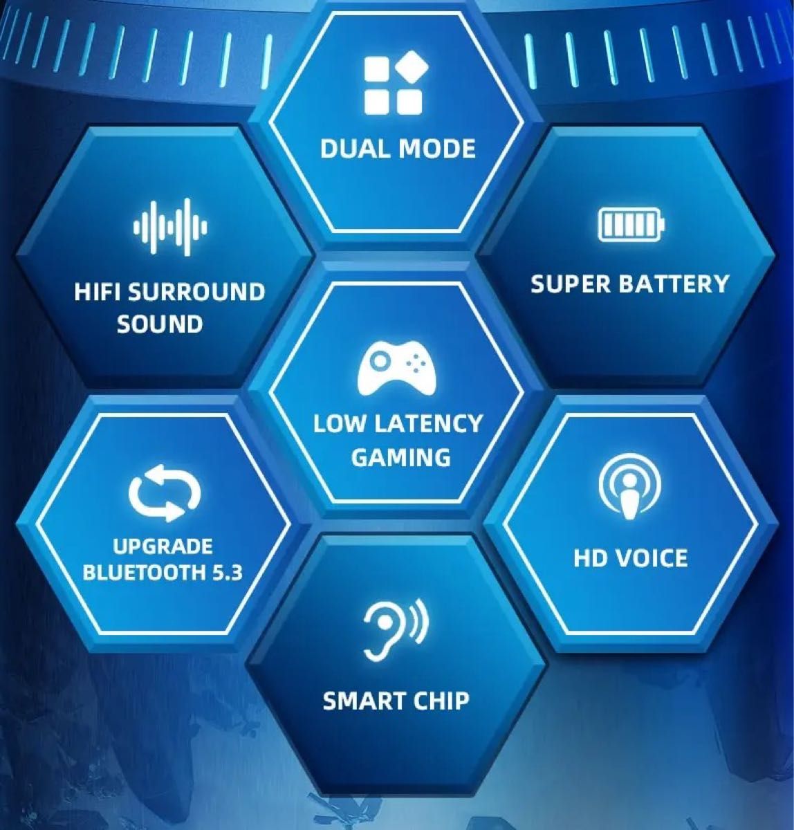 【新品・未開封】レノボ Lenovo Bluetooth 5.3 Gm2pro ワイヤレスゲーミングイヤホン ブラック