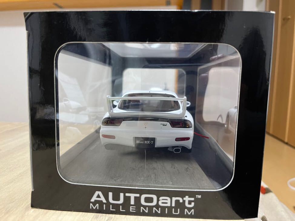 希少オートアート RX-7 1/18 アンフィニ FD3S Autoart 頭文字D イニシャルDの画像4