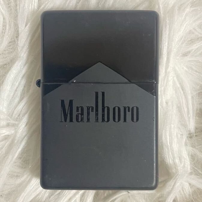 1円〜美品!! ZIPPO ジッポー Marlboro マルボロ 未来の選択肢に、MAYBEはない。ブラック/14年製 /LPL 入手困難品 非売品 一点物 _画像1