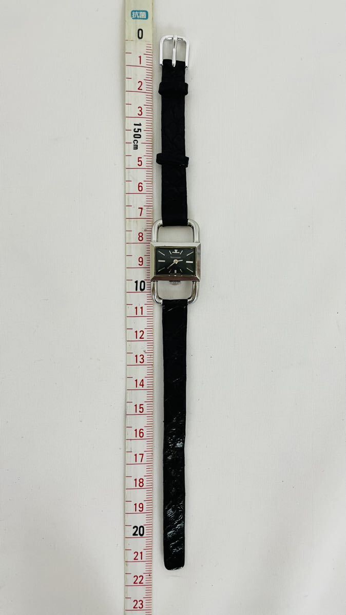JAEGER-LECOULTRE ジャガー・ルクルト エトリエ 1670.42 ドライバーズウォッチ レディース 手巻き 腕時計 スクエア 動作品の画像7