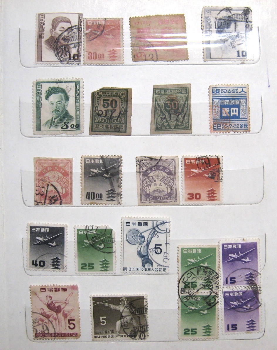 古い切手 使用済み 消印 観音 ７３２枚 その他 五重塔航空 震災切手 大仏航空 スタンプアルバム 切手の画像3