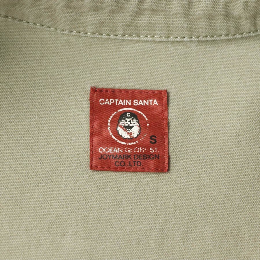 美品 CAPTAIN SANTA キャプテンサンタ ヴィンテージ コットン スイングトップ ブルゾン ベージュ S ゴルフ【参考価格￥30,800-】の画像6