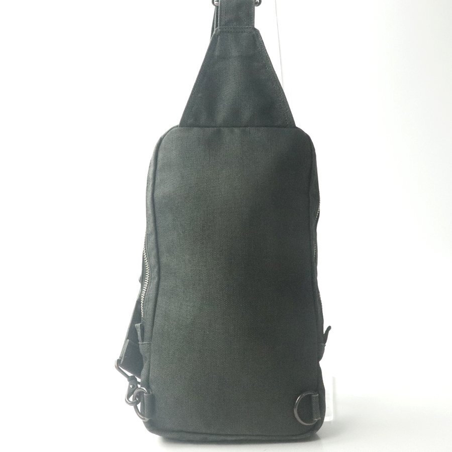 美品 PORTER ポーター SMOKY スモーキー SLING SHOULDER BAG スリング ショルダー ボディバッグ 黒 ブラック【参考価格￥33,000-】の画像3