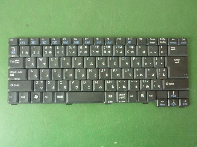 送料無料 ■ CLEVO ノートPC M76T用 中古日本語キーボード MP-03080J0-4305L/ReV:0A （管6042602）_画像1