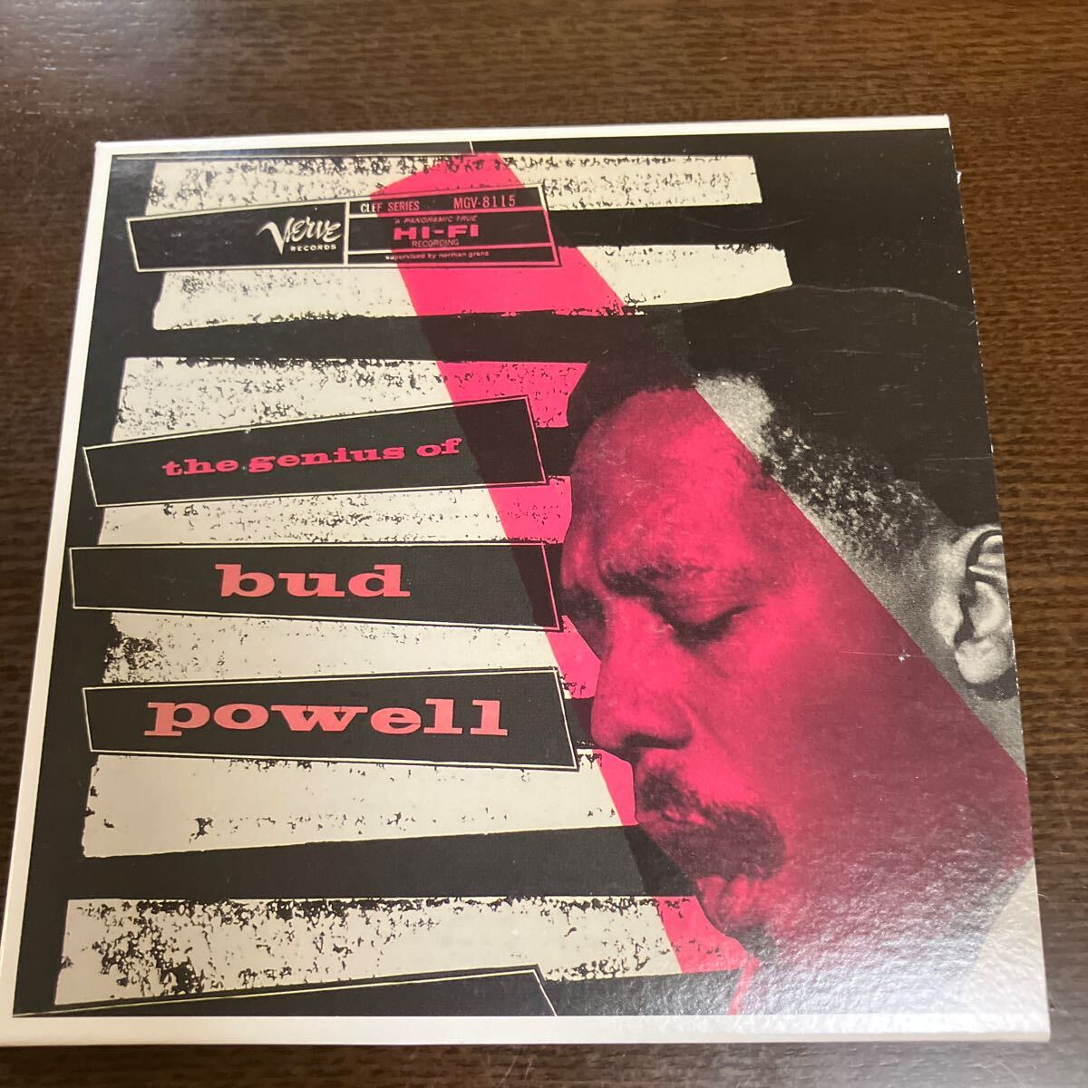 紙ジャケ　verve バド・パウエル・トリオ　the genius of Bud Powell+2_画像1