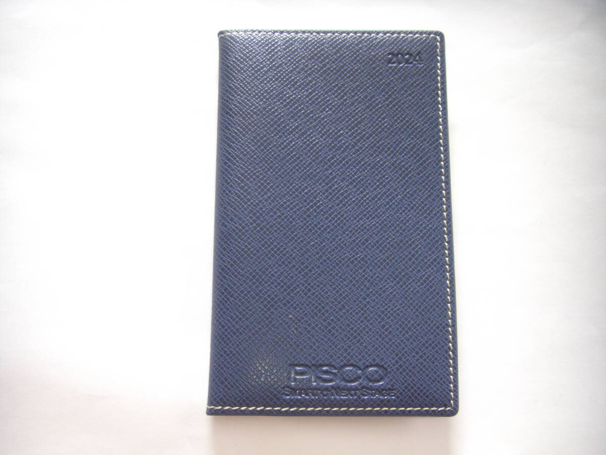 ２０２４年 ビジネス手帳 スケジュール手帳 PISCO 15.5ｃｍＸ９ｃｍＸ厚み１ｃｍ 新品未使用品の画像1