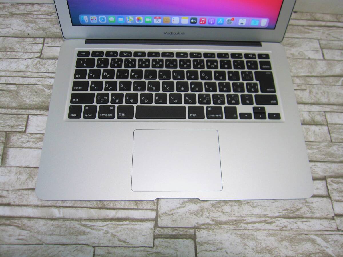 MacBook Air 13-inch,2013/A1466/intel core i5-4250U 1.30GHz/メモリ8GB/SSD256GB/13.3インチ/OS BigSur_画像4