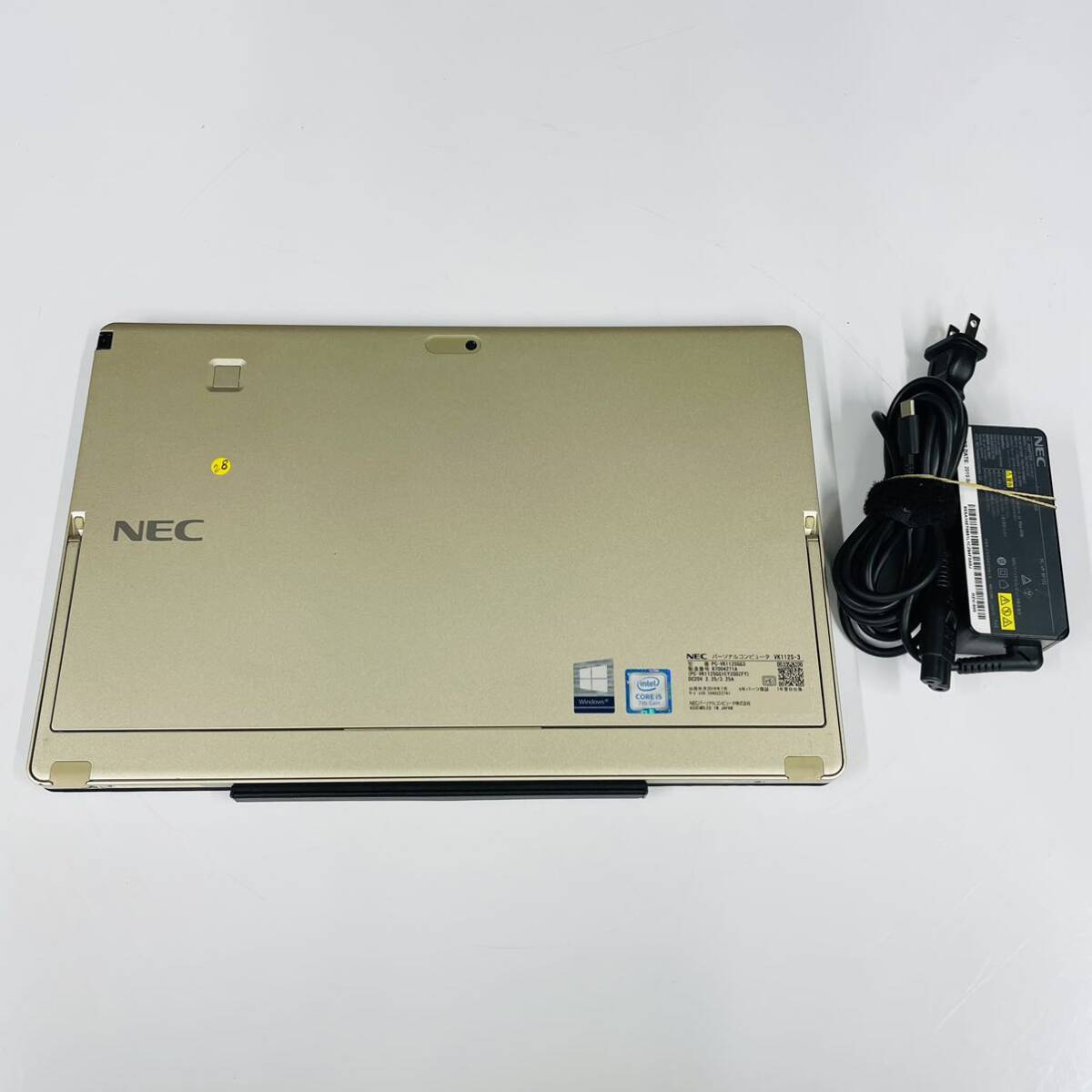 28 NEC VersaPro VK112SGG3 Core i5 SSD 128GB タッチパネル キーボード付_画像1