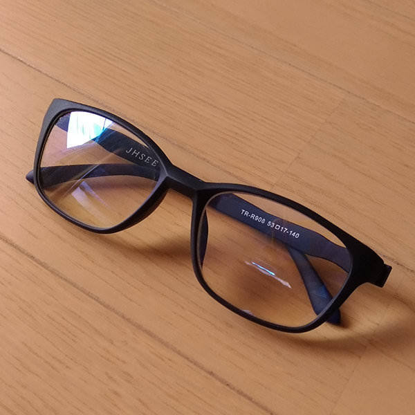+2.0 老眼鏡 ブルーライトカット メガネ 眼鏡 シニアグラス リーディンググラス 軽量 ウェリントン UV400 ケース＆クロス付 黒色 送料無料の画像6