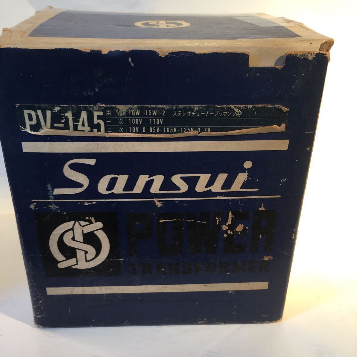 SANSUI サンスイ　PV145 真空管アンプ用電源トランスフォーマー　外箱付　1個_画像6