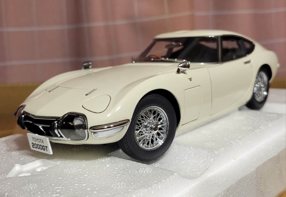 オートアート 1/18 2000GT WIRE SPORK WHEELSの画像1