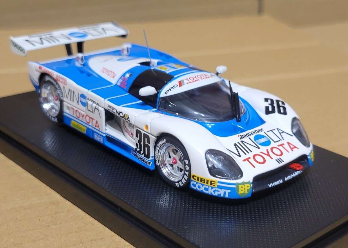 エブロ 1/43 MINOLTA,TOM'S LE MANS 1988の画像2