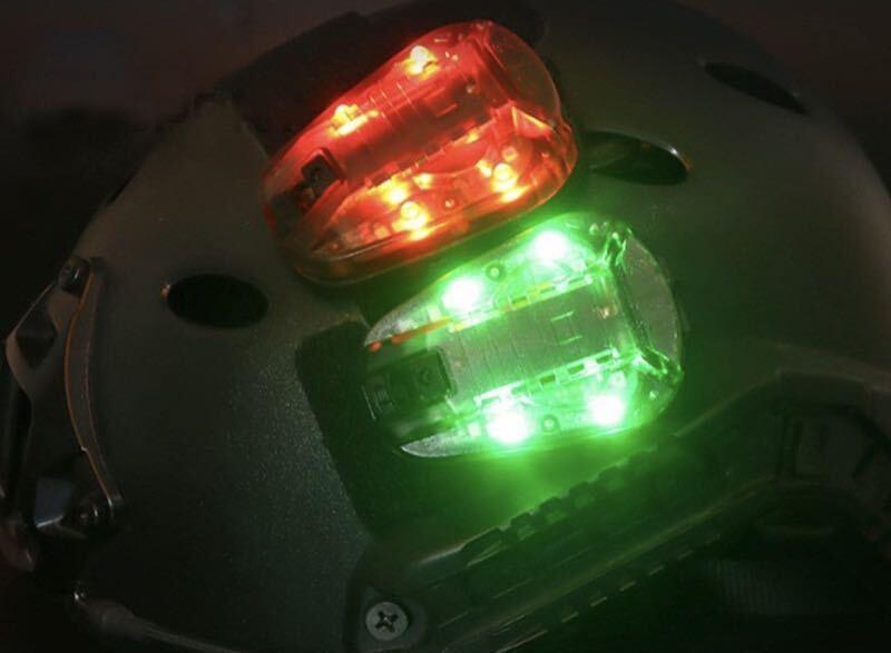 （BK）サバゲーヘルメットライトHEL-STAR6 GEN3 IR機能 LEDの画像8