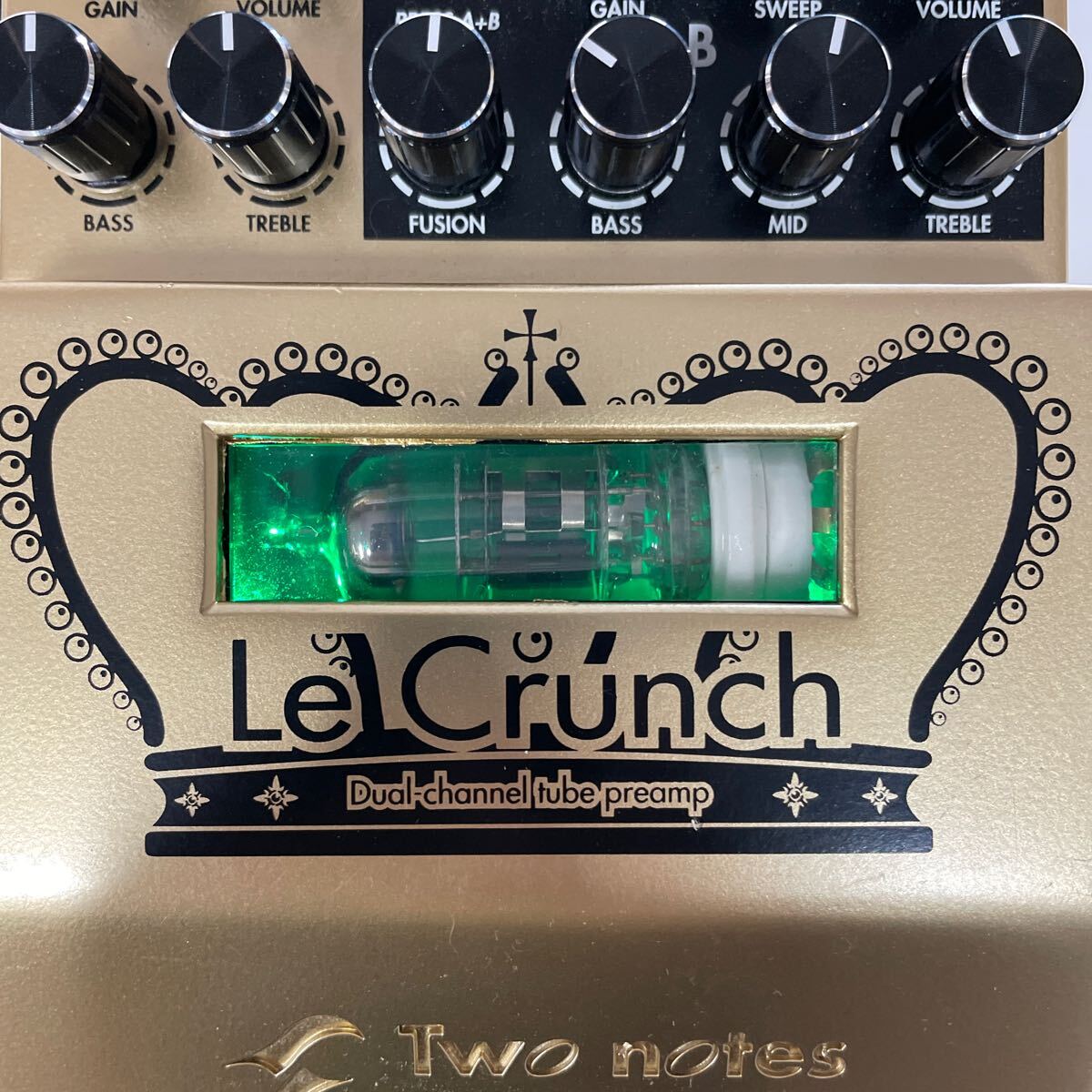 Two Notes Le Preamp Series Le Crunch ギタープリアンプペダル MIDI ツーノートの画像2