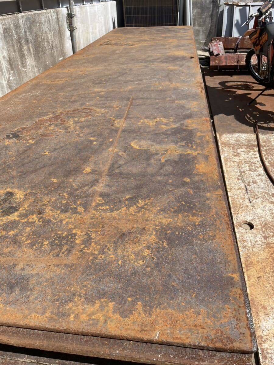  used . iron plate 5X20 22 millimeter bend less excellent level transportation super-discount 6m heavy equipment 