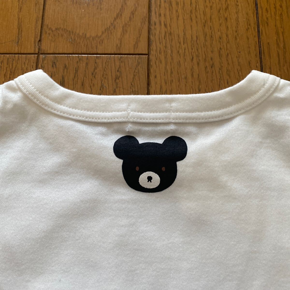 SALE 新品　ミキハウス　日本製　半袖Ｔシャツ　120 白　Tシャツ キッズ ホワイト カットソー_画像10