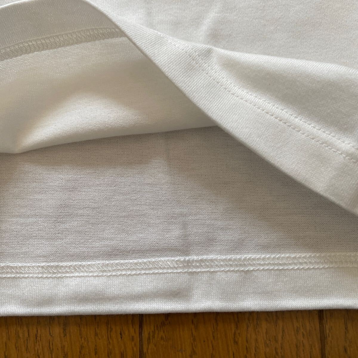 SALE 新品　ミキハウス　日本製　半袖Ｔシャツ　120 白　Tシャツ キッズ ホワイト カットソー_画像7