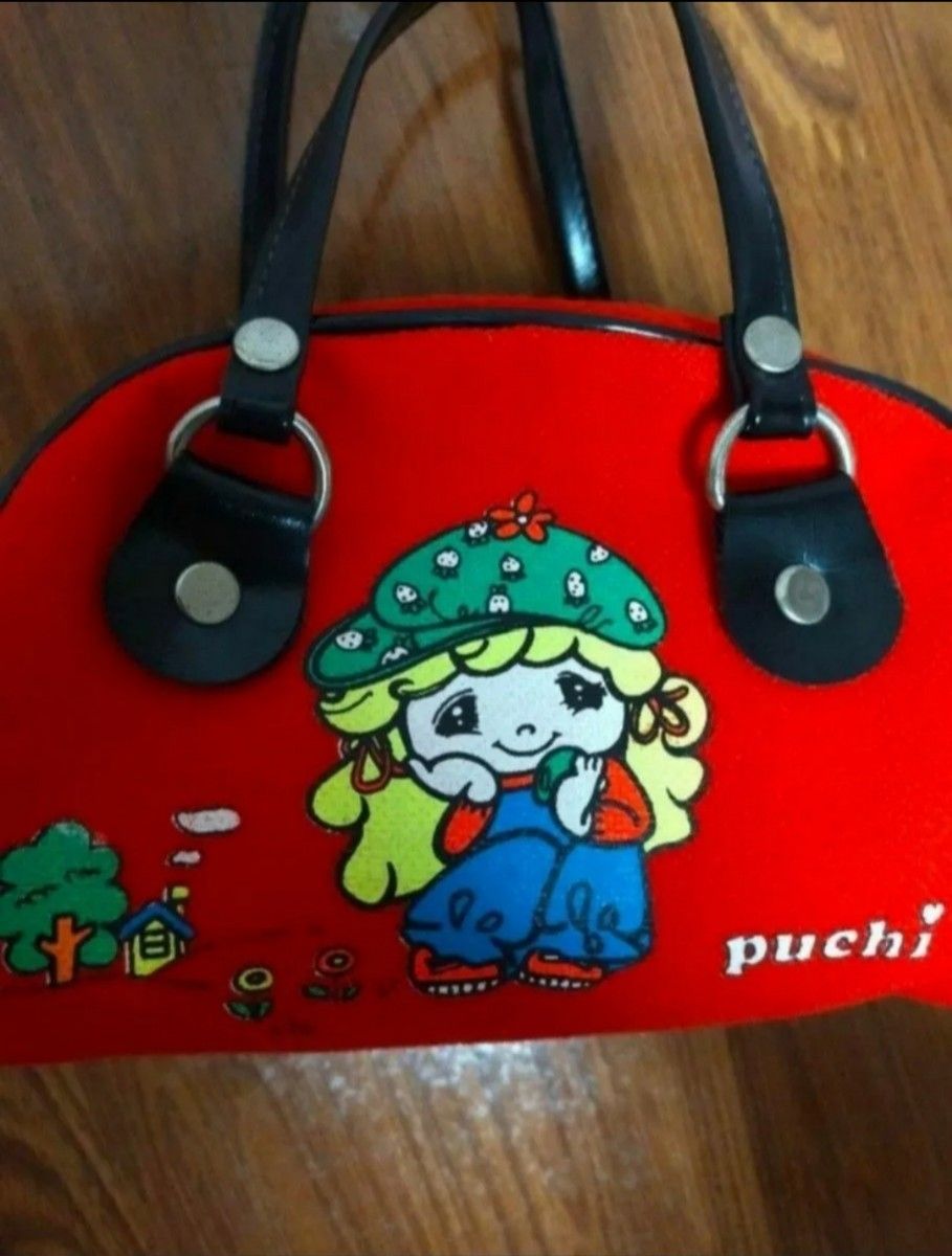 レトロ　puchi ミニバッグ