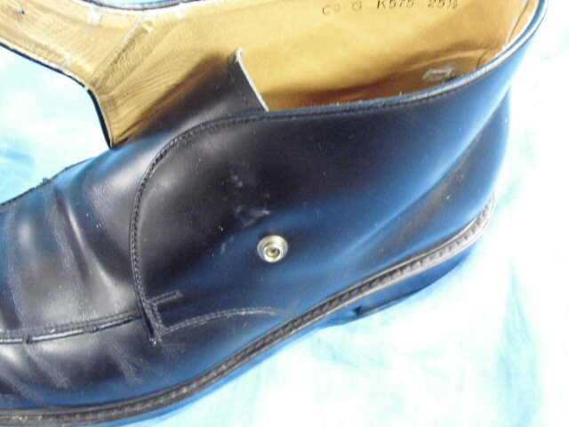 ◆The Kenford ケンフォード レザーシューズ 革靴 25.5cm ブラック モンクストラップ ビジネスシューズ メンズ