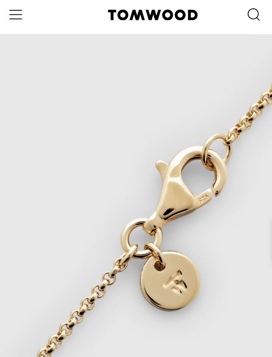 新品 TOMWOOD トムウッドRolo Chain ロロチェーン ネックレス・2 新品 TOMWOOD トムウッドRolo Chain ロロチェーン ネックレス・2