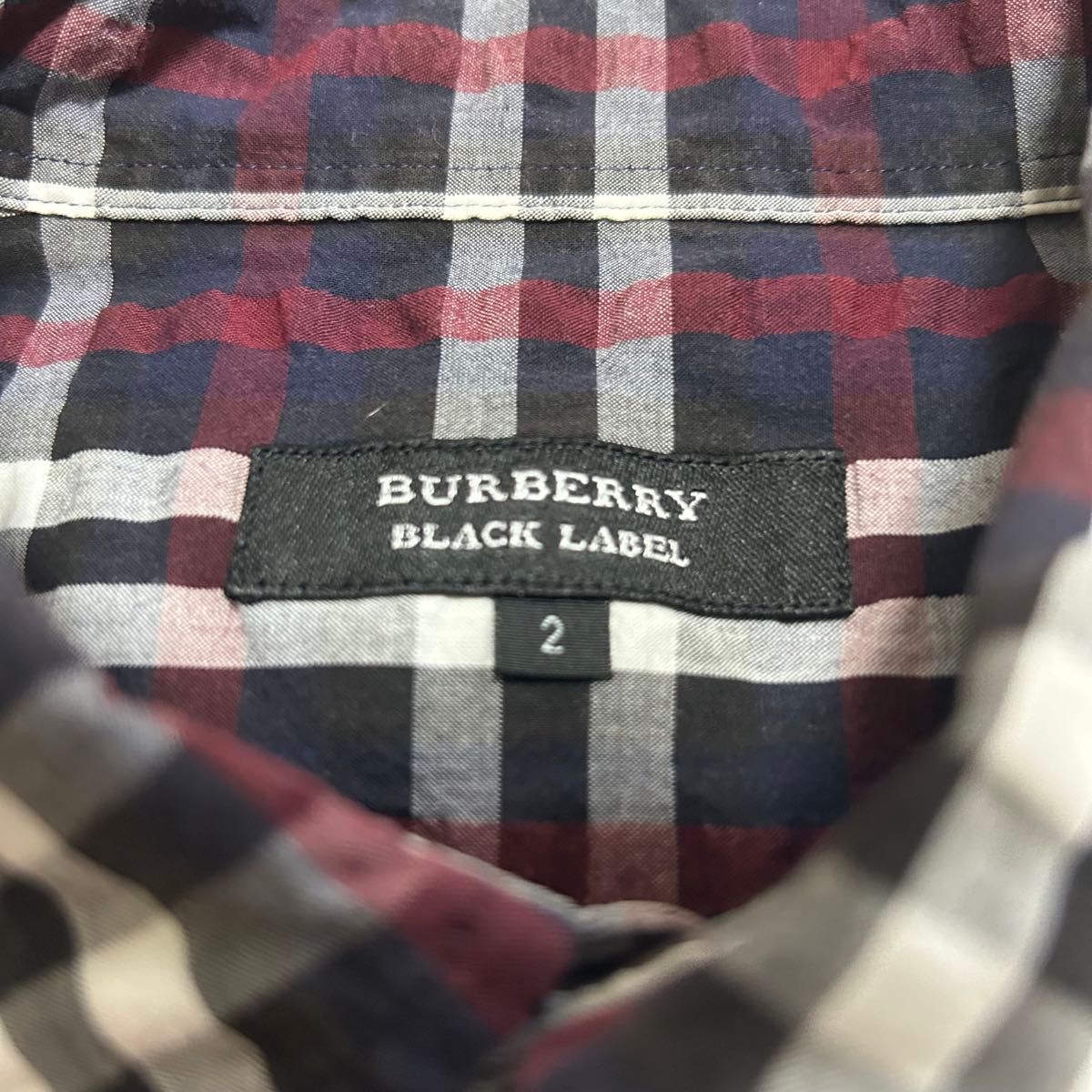 BURBERRY BLACK LABEL バーバリーブラックレーベル ノバチェック　シャツ　未使用に近い　美品　価格交渉OK