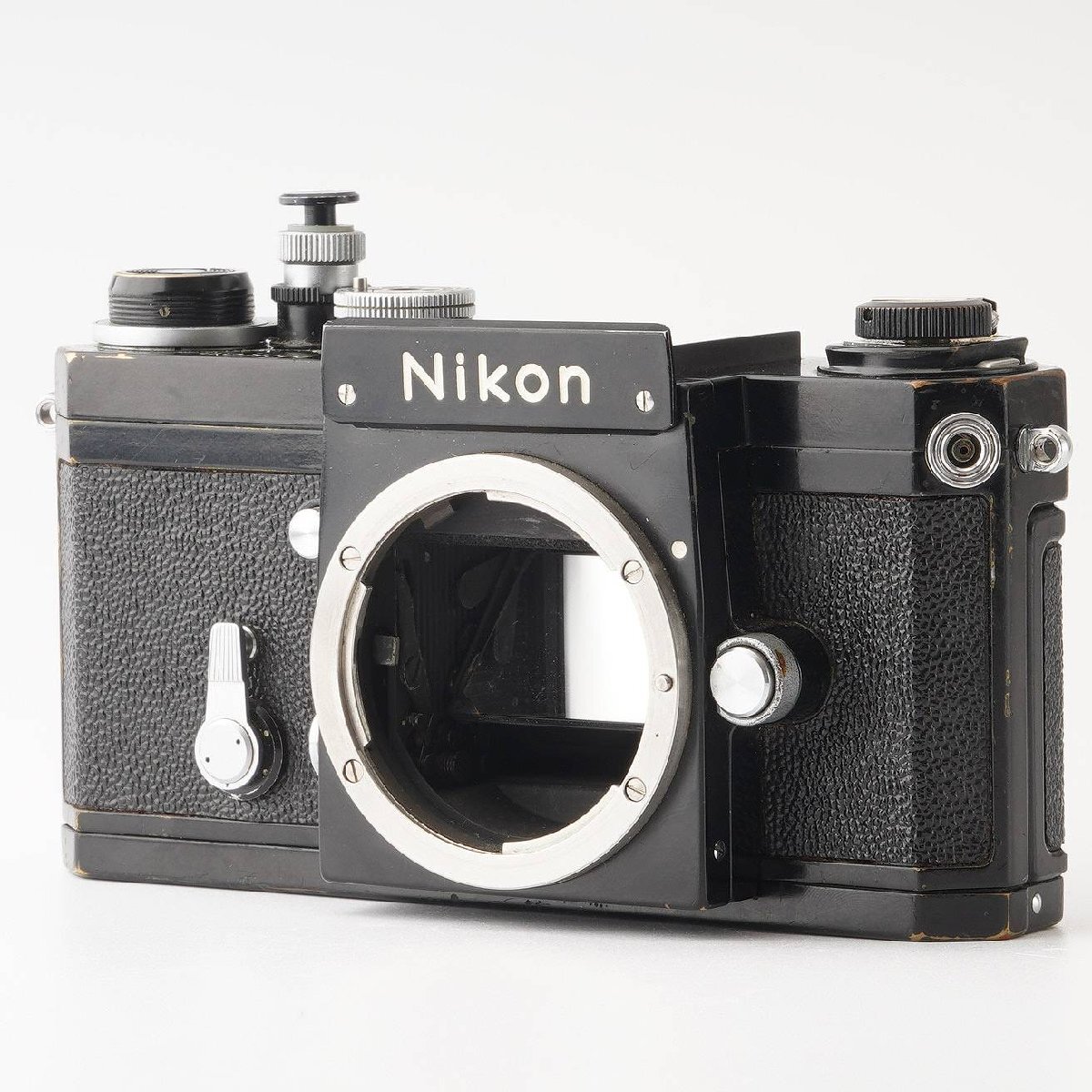 ニコン Nikon F アイレベル ブラック 35mm 一眼レフ フィルムカメラの画像1